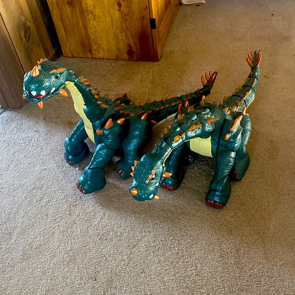 Big toy dinosaurs!